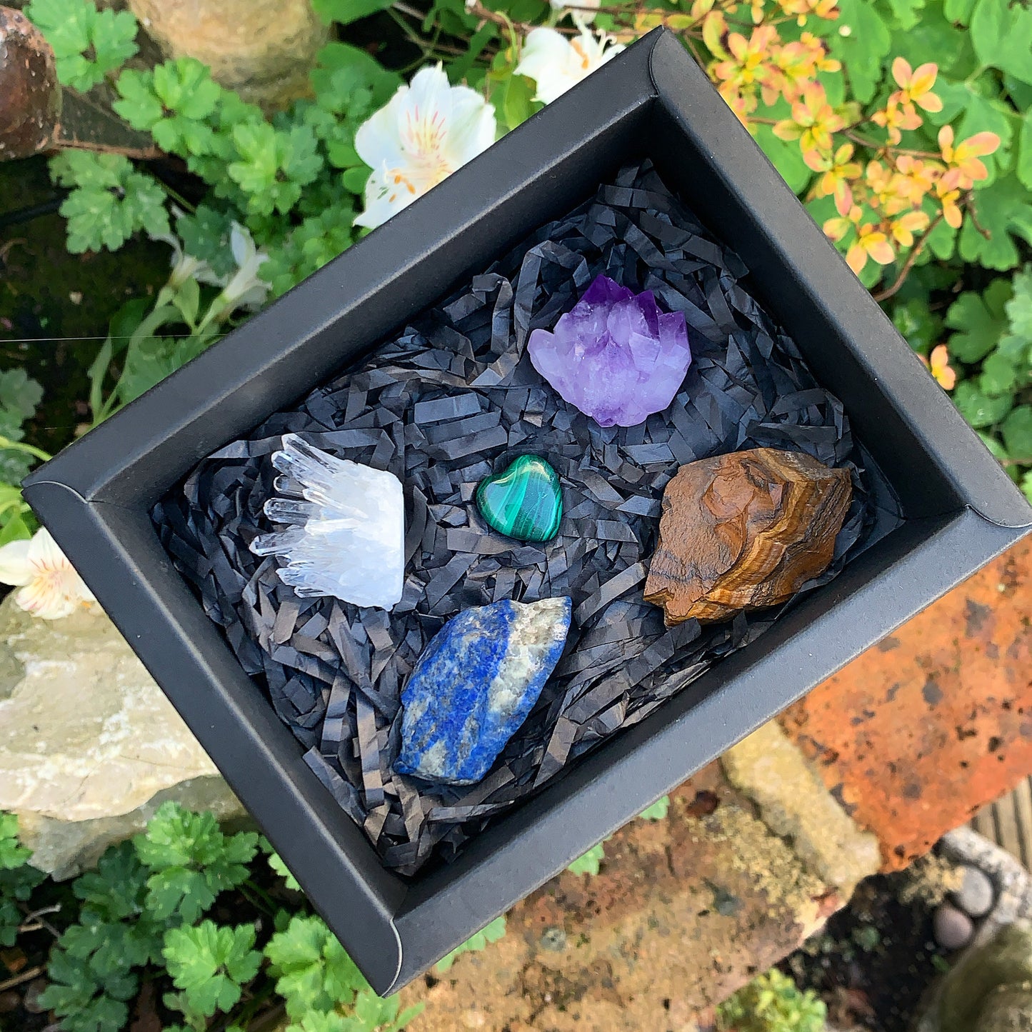 Raw Heart Crystal Gift Box