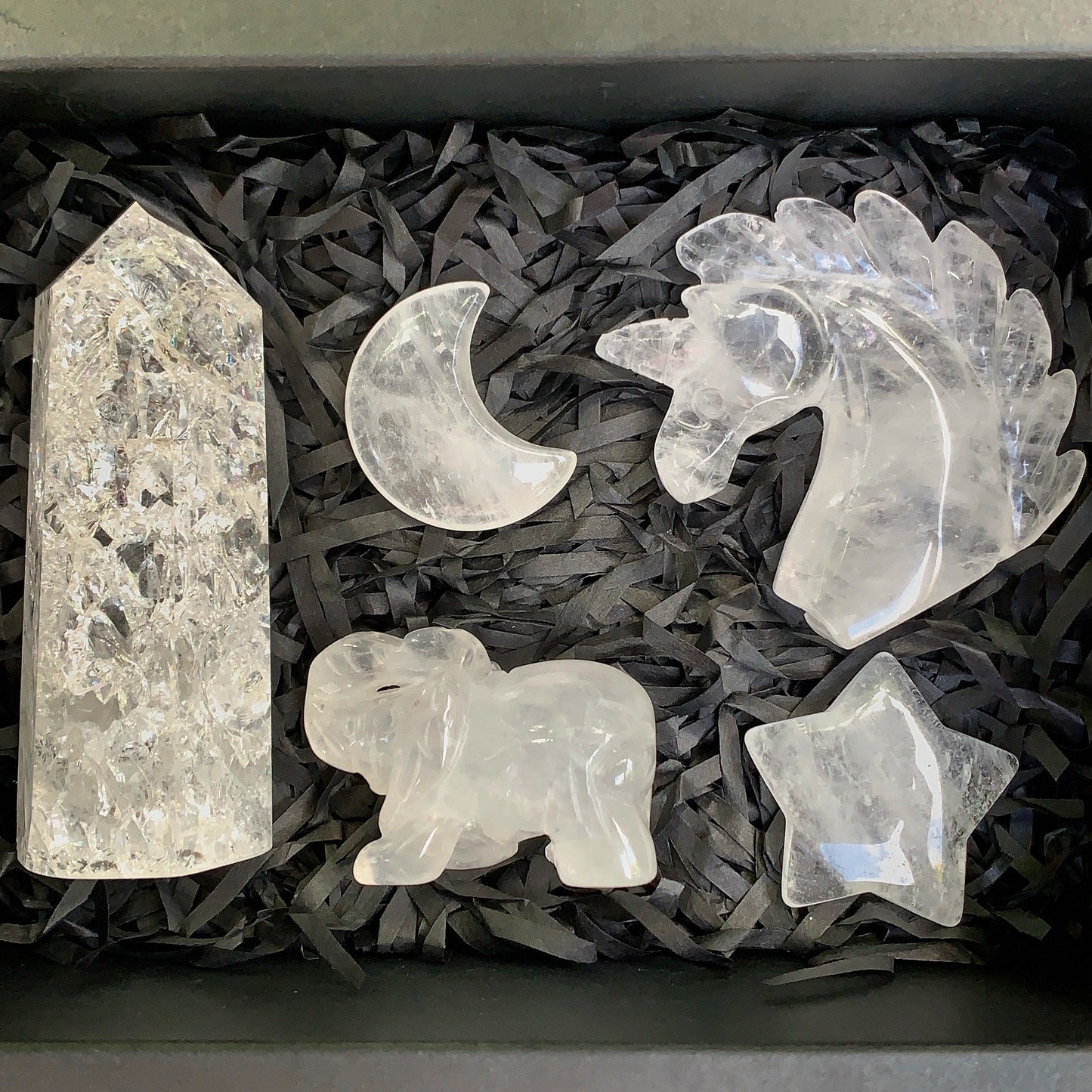 Clear Quartz Gift Box - Healing