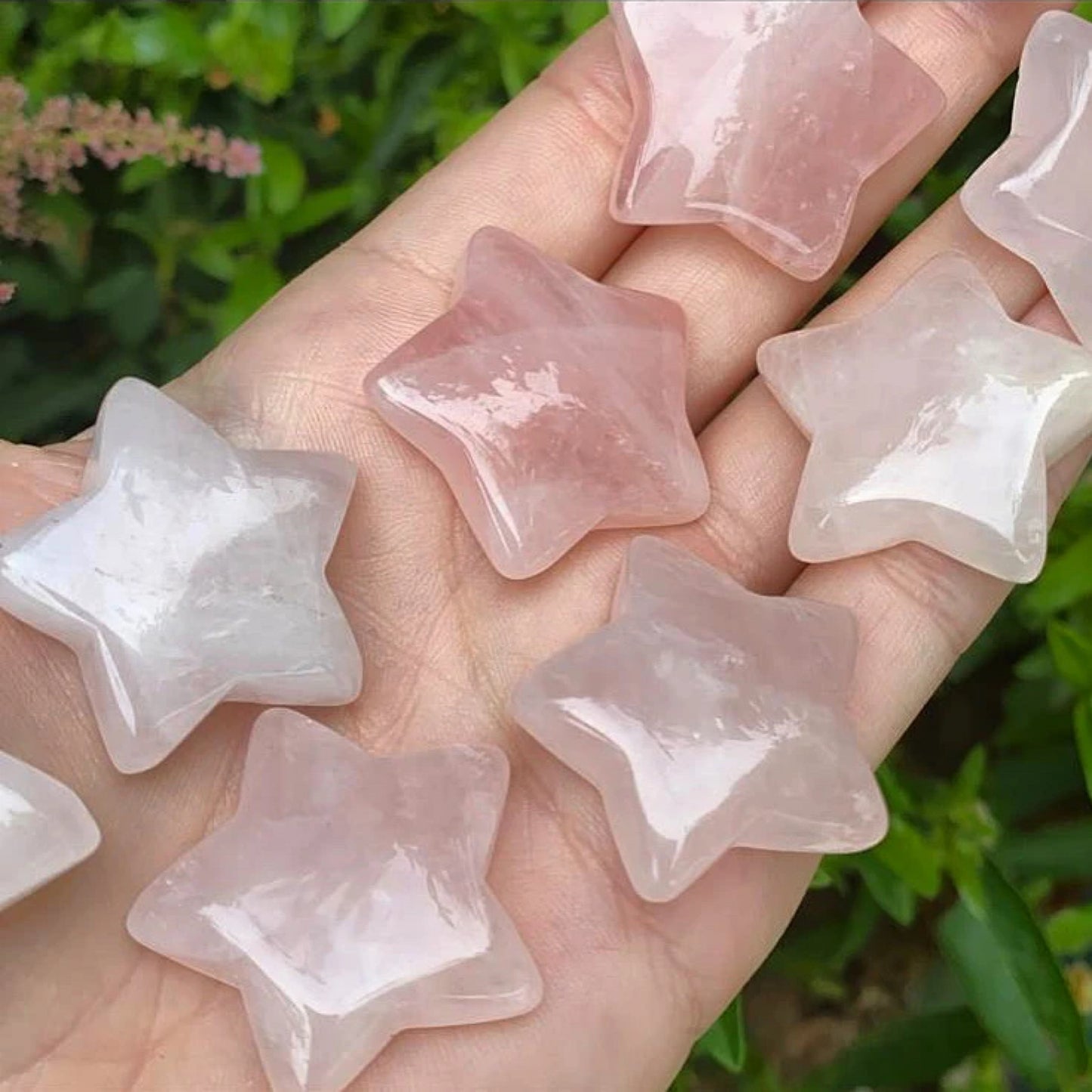 Rose Quartz Star