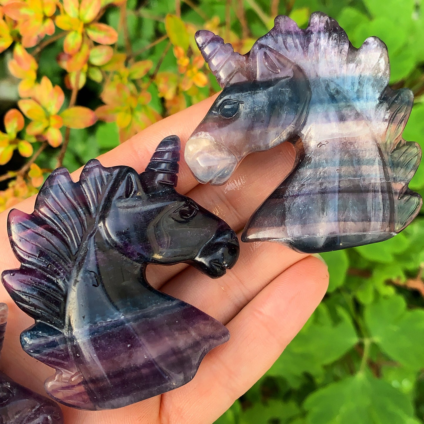 Rainbow Fluorite Unicorn