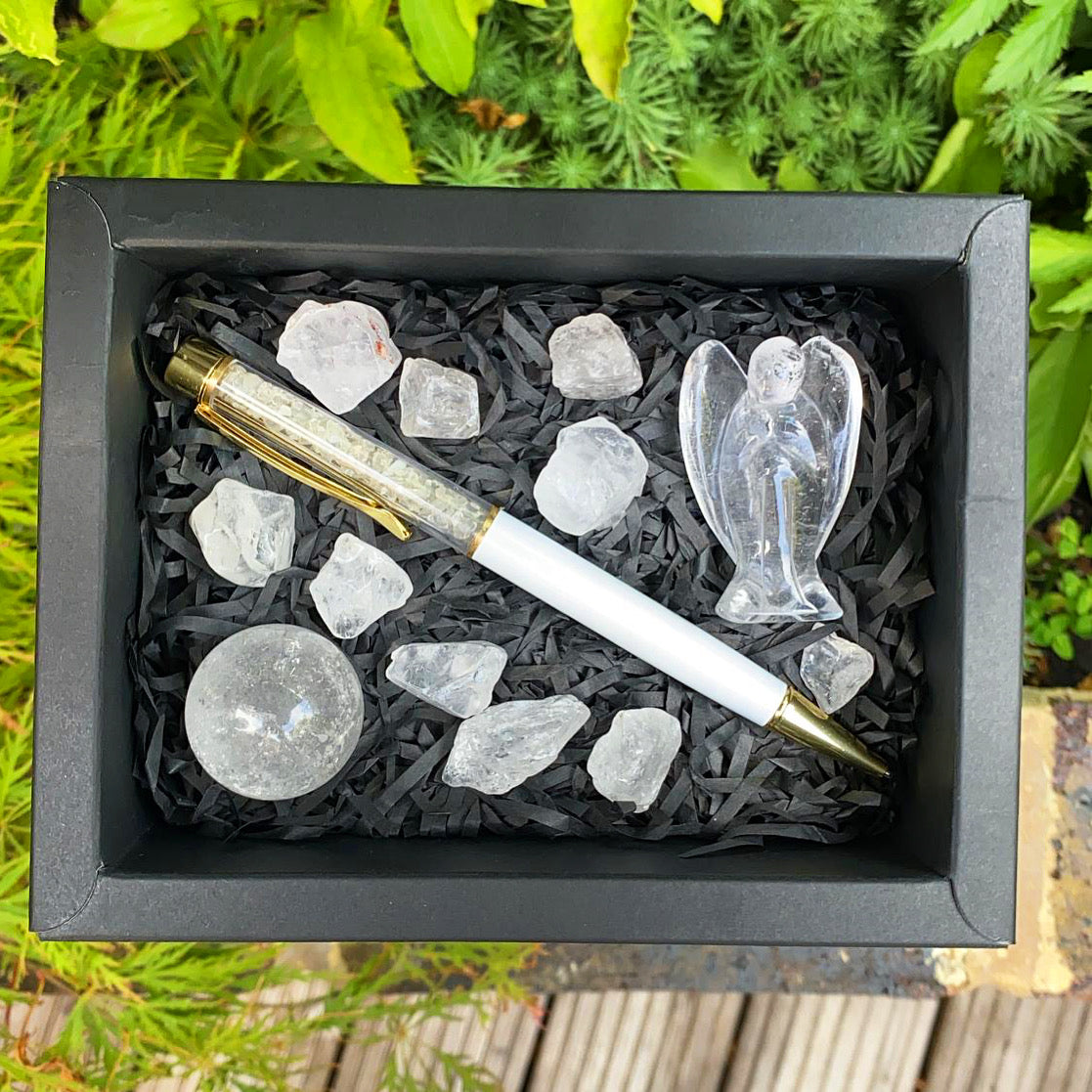 Clear Quartz Gift Box - Soul Cleanser