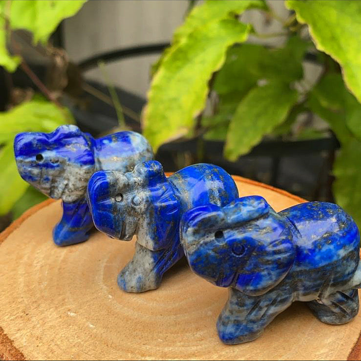 Lapis Lazuli Elephant