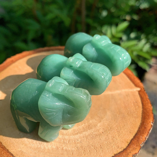 Aventurine Elephant