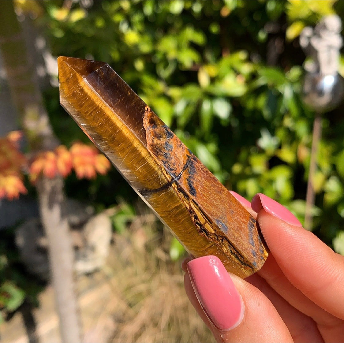 Tigers Eye Crystal Point
