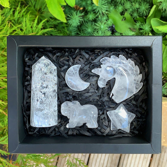 Clear Quartz Gift Box - Healing