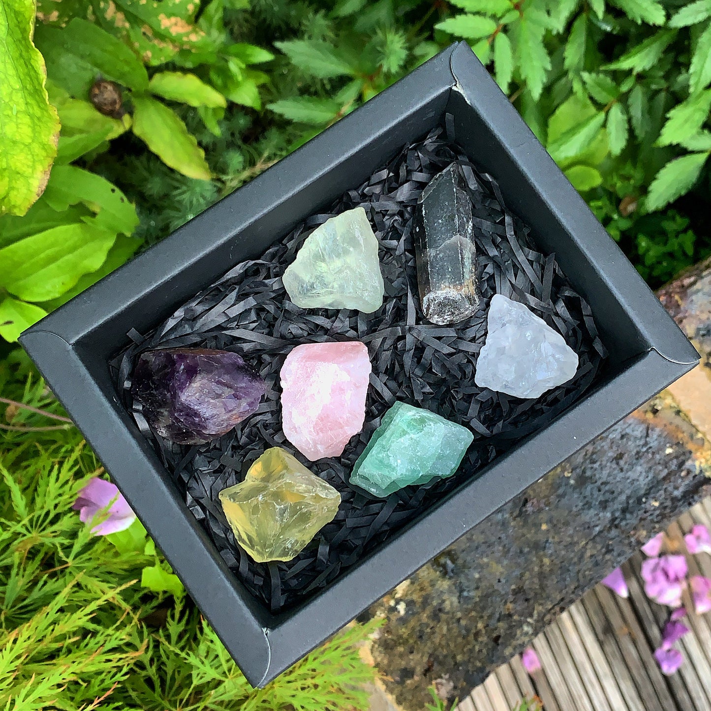 Raw Crystal Gift Box Set