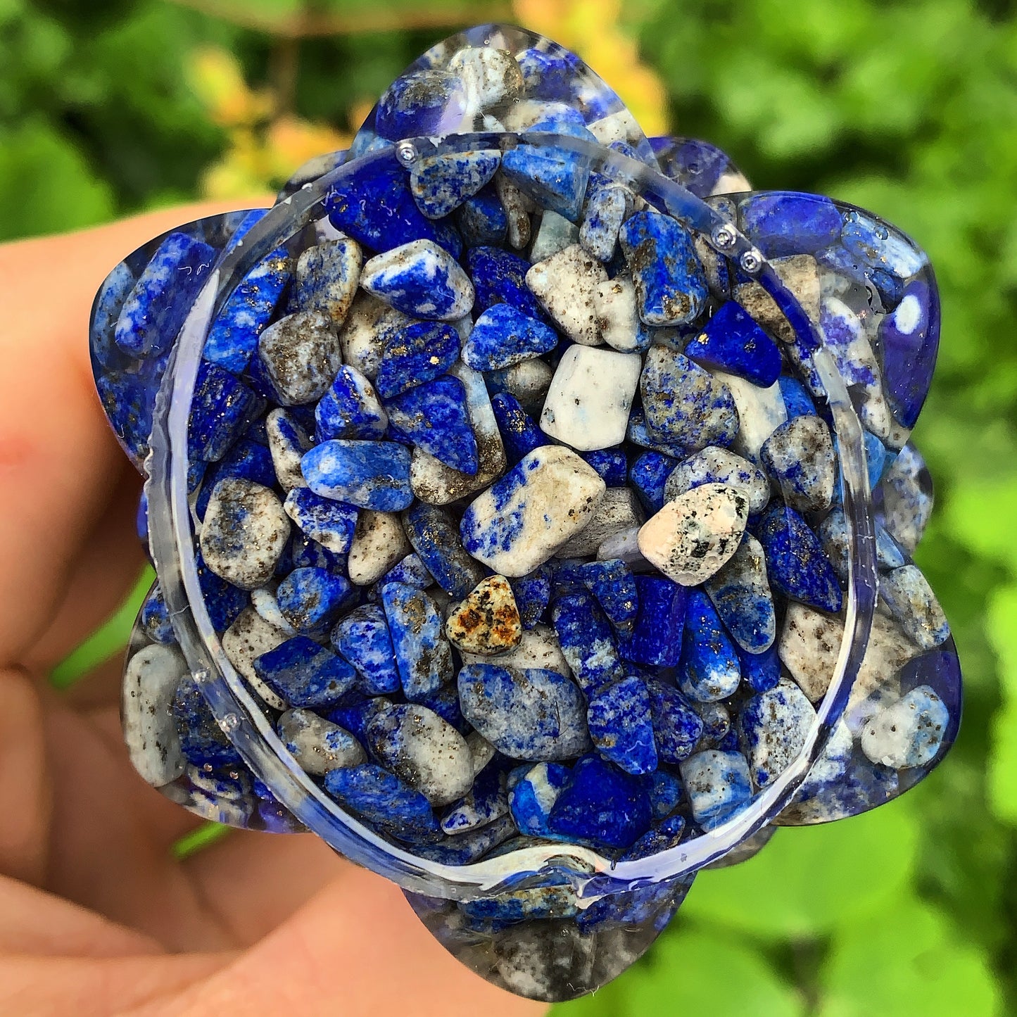 Lapis Lazuli Crystal Christmas Tree