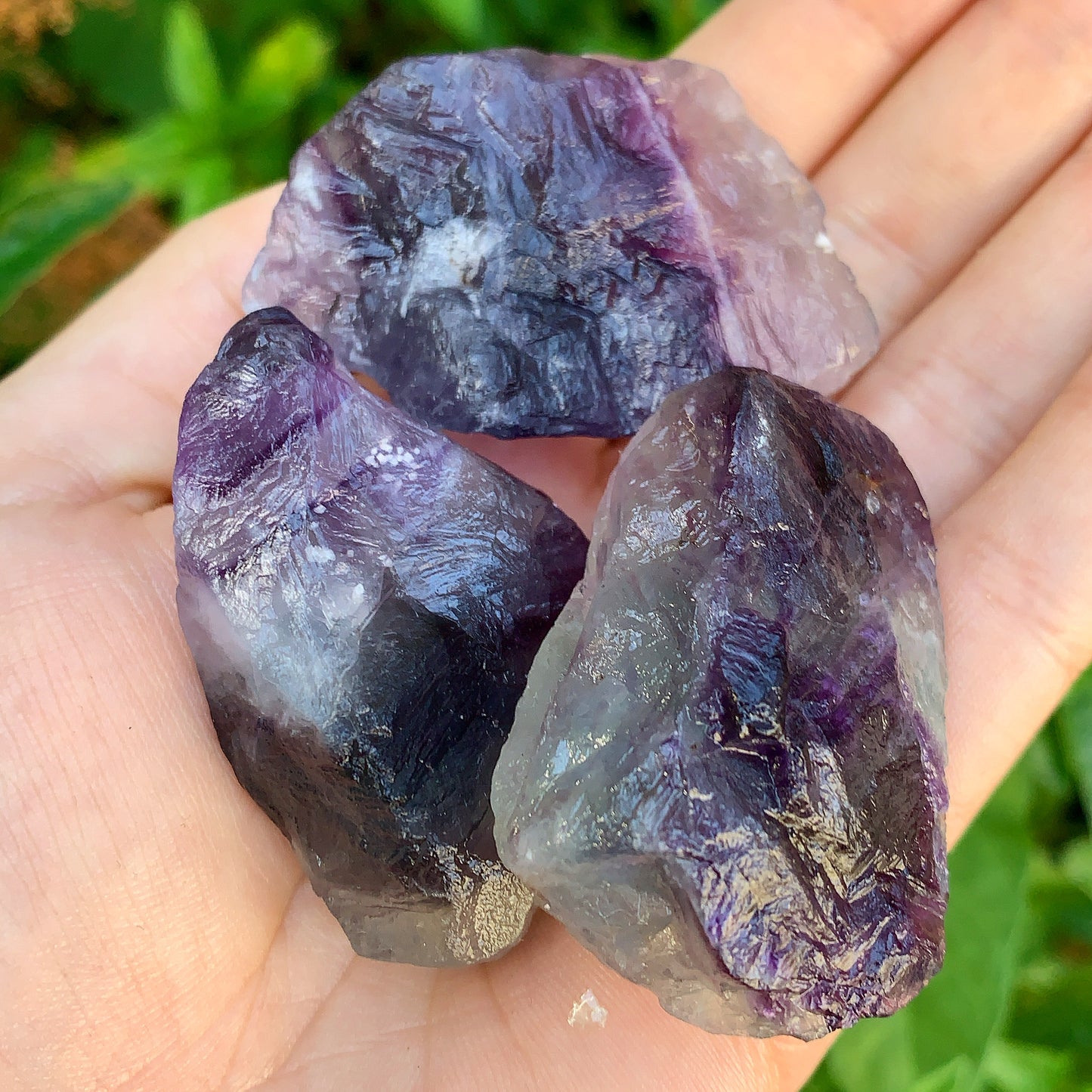 Rainbow Fluorite Rough Crystal