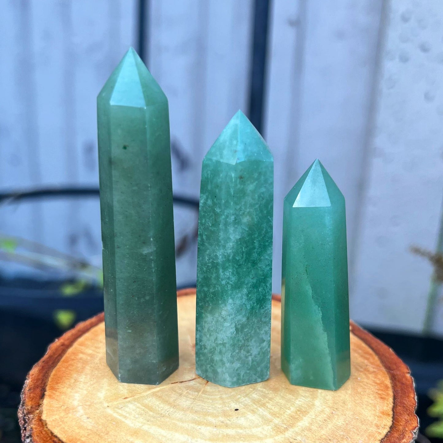Aventurine Crystal Point