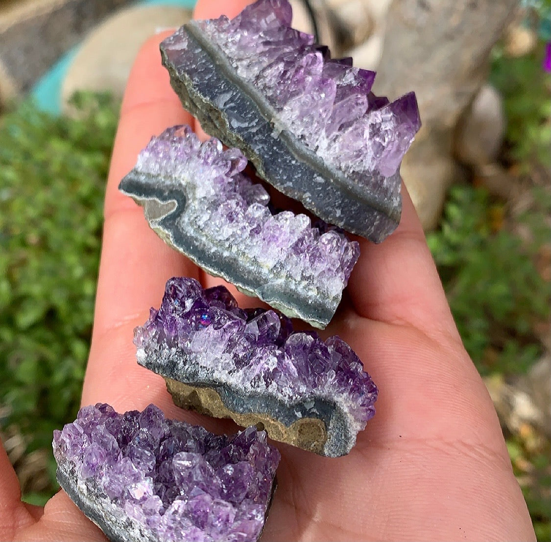 Raw Amethyst Mini Cluster