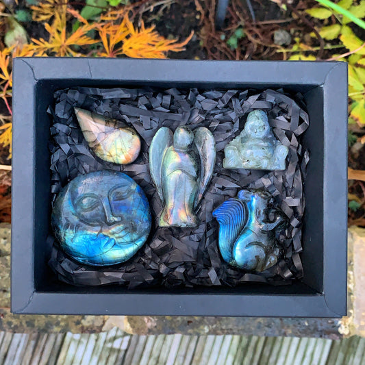 Labradorite Gift Box - Rainbow Wonders