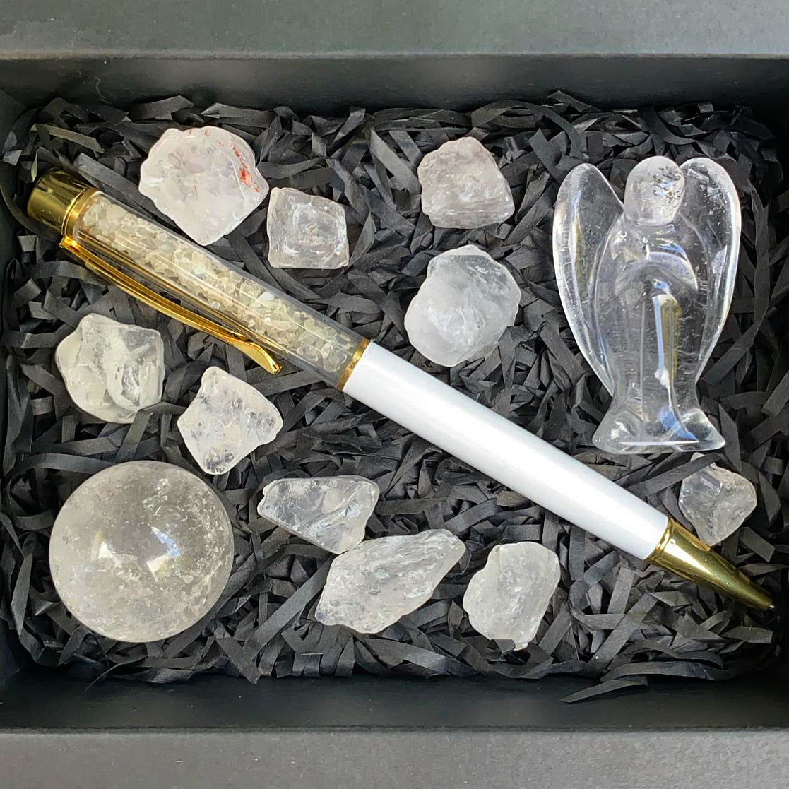 Clear Quartz Gift Box - Soul Cleanser