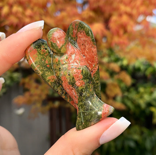 Unakite Guardian Angel
