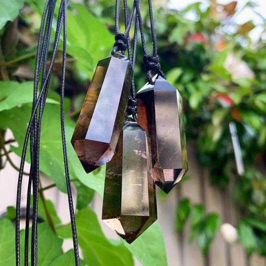 Smokey Quartz Double Terminated Pendant