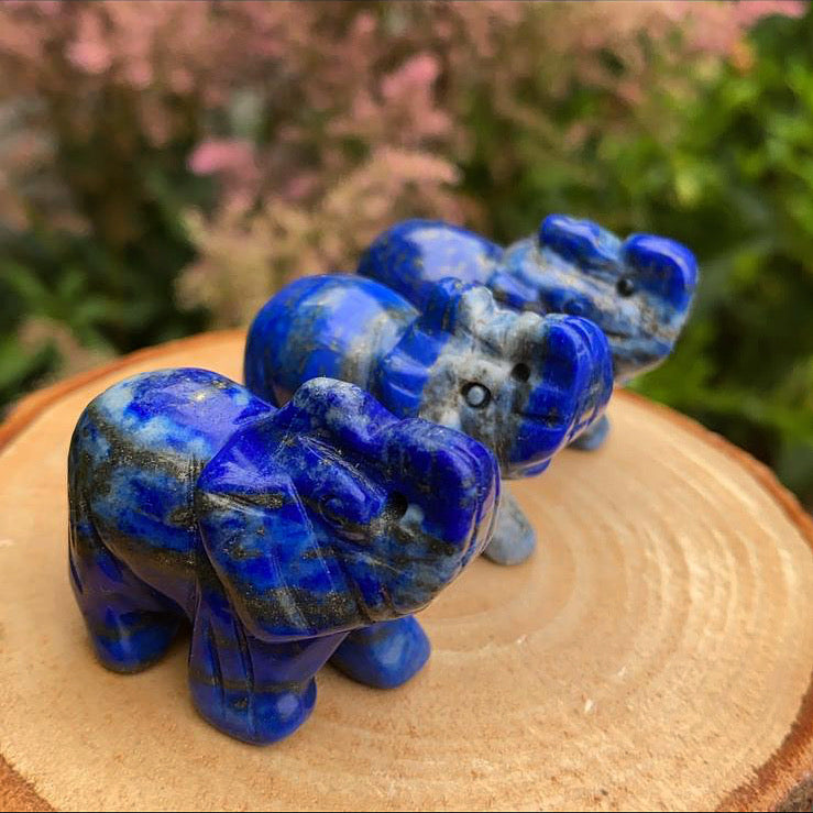 Lapis Lazuli Elephant