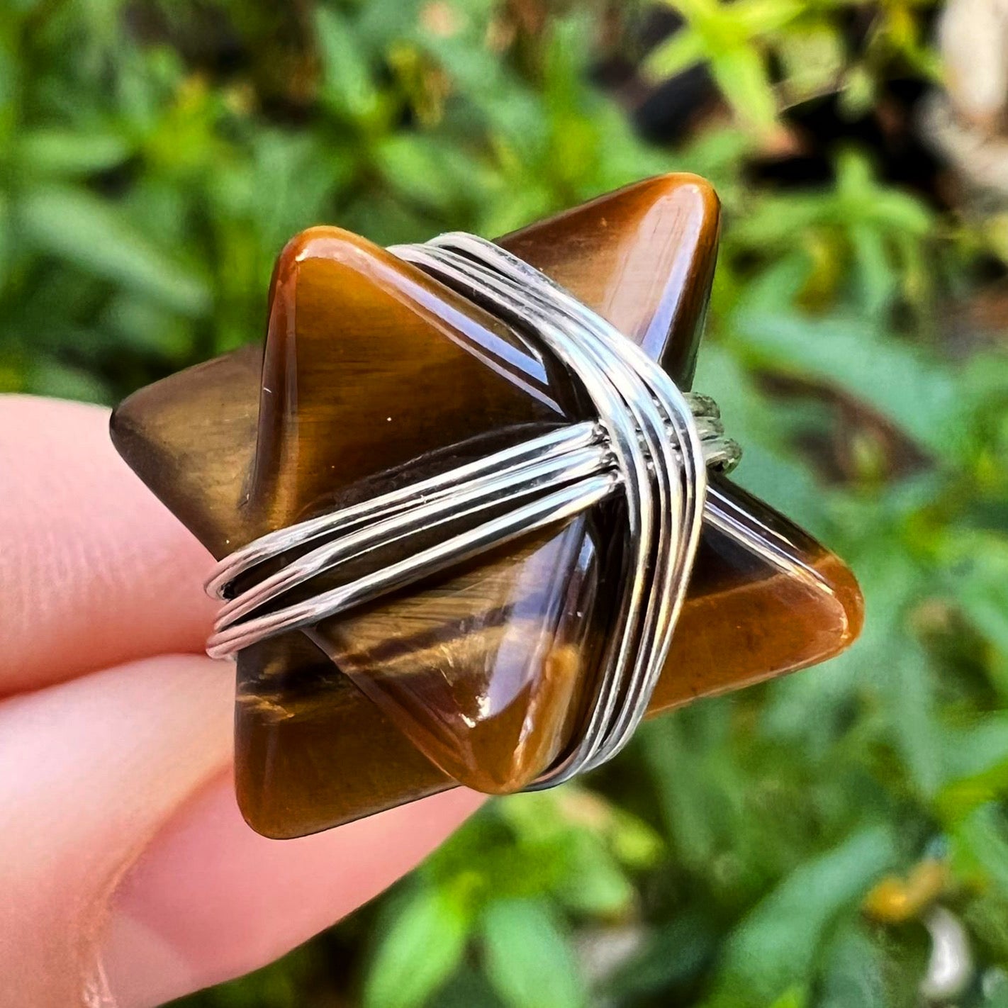 Merkaba Crystal Pendant