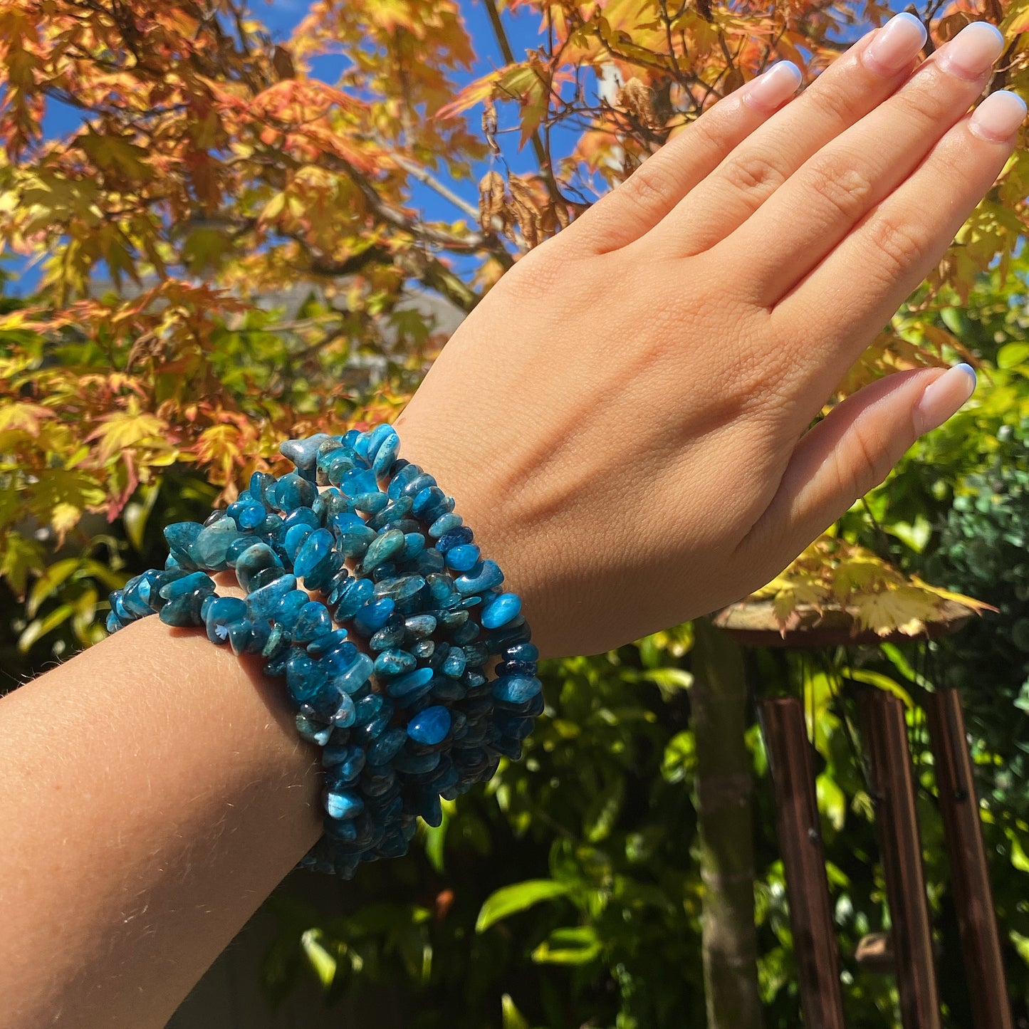 Apatite Crystal Bracelet