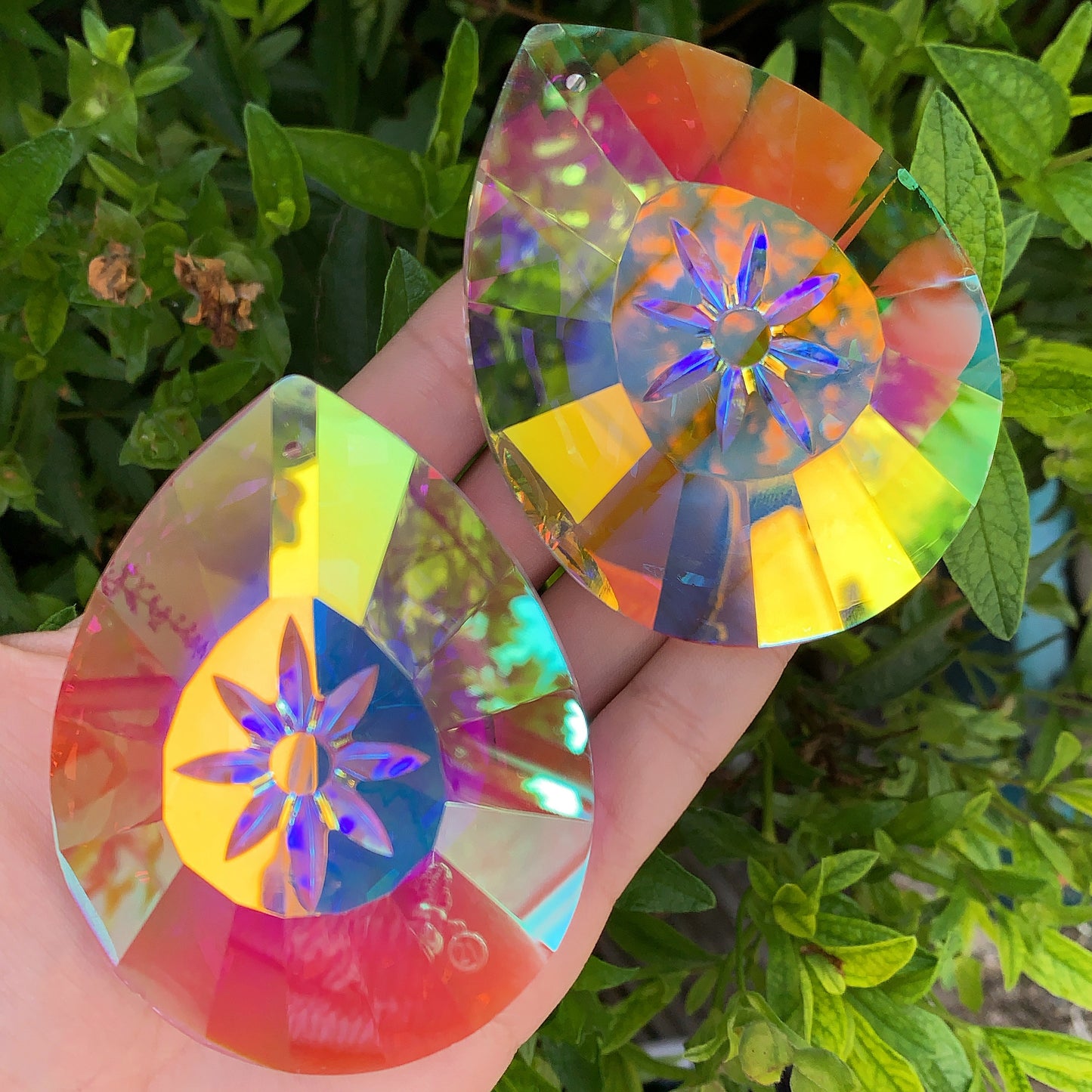 Crystal Glass Prism Suncatcher