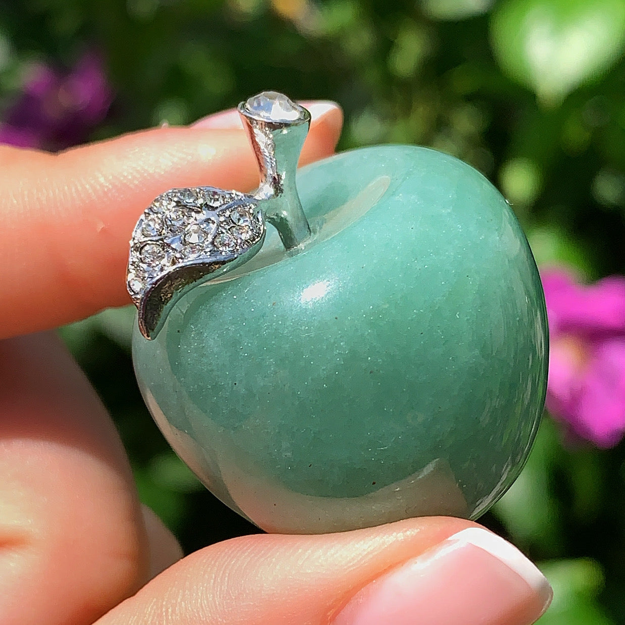 Aventurine Crystal Apple