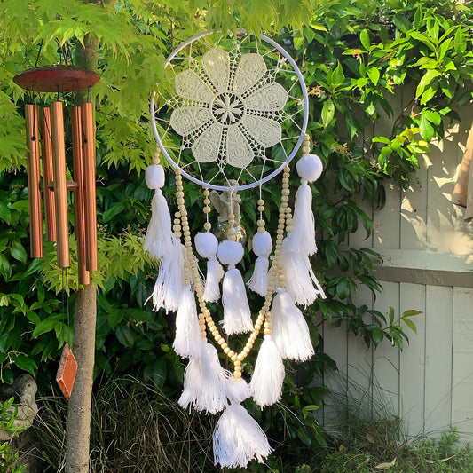 White Dream Catcher