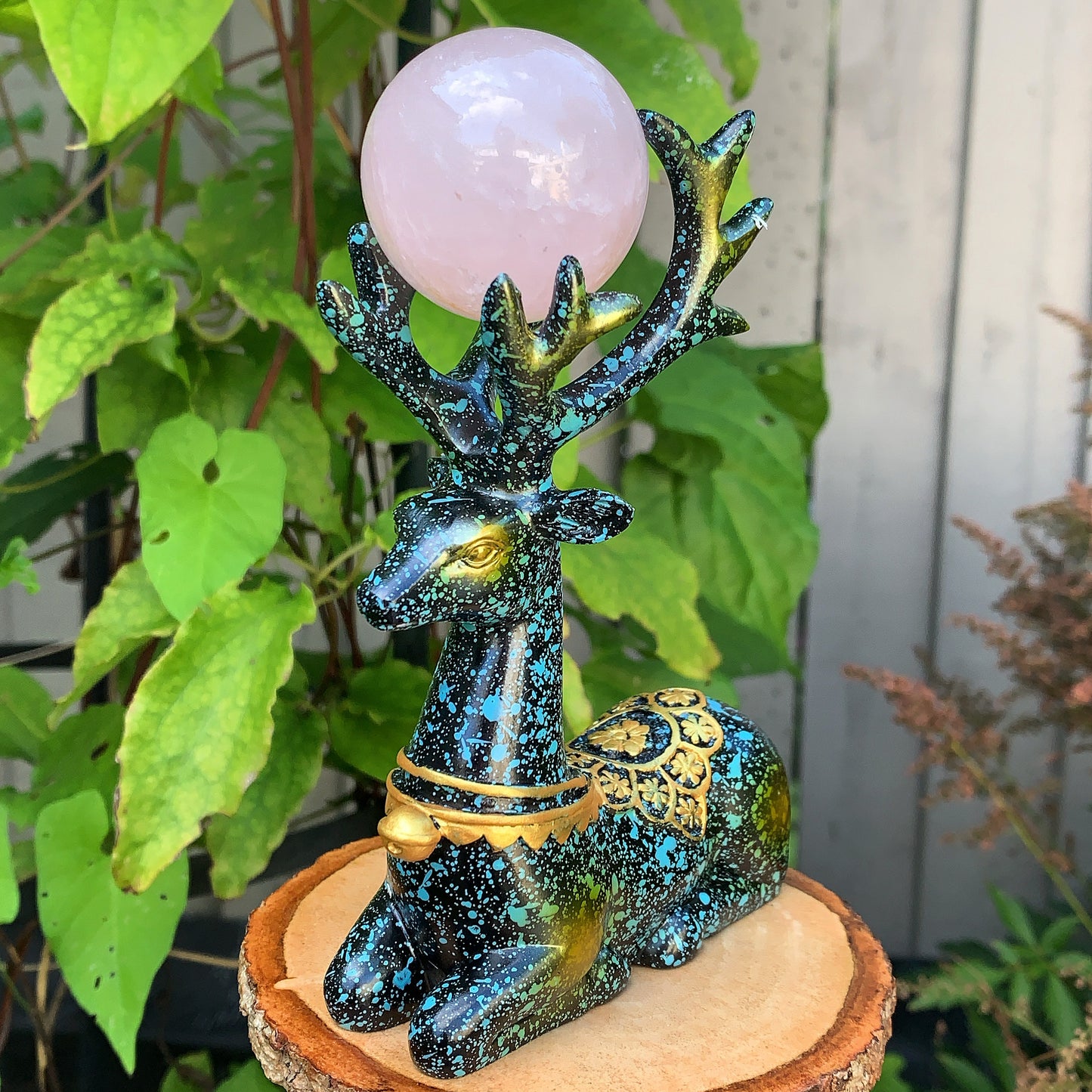 Deer with Crystal Sphere
