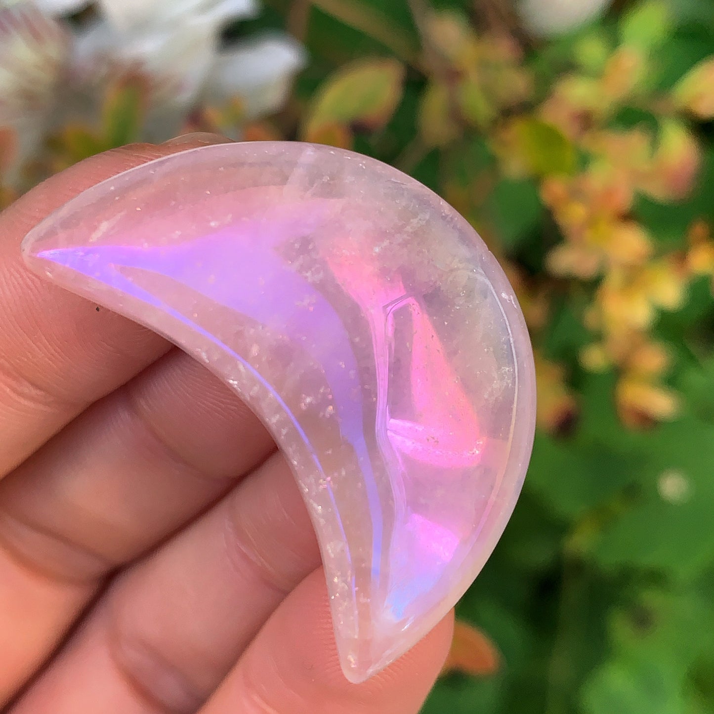 Aura Quartz Moon