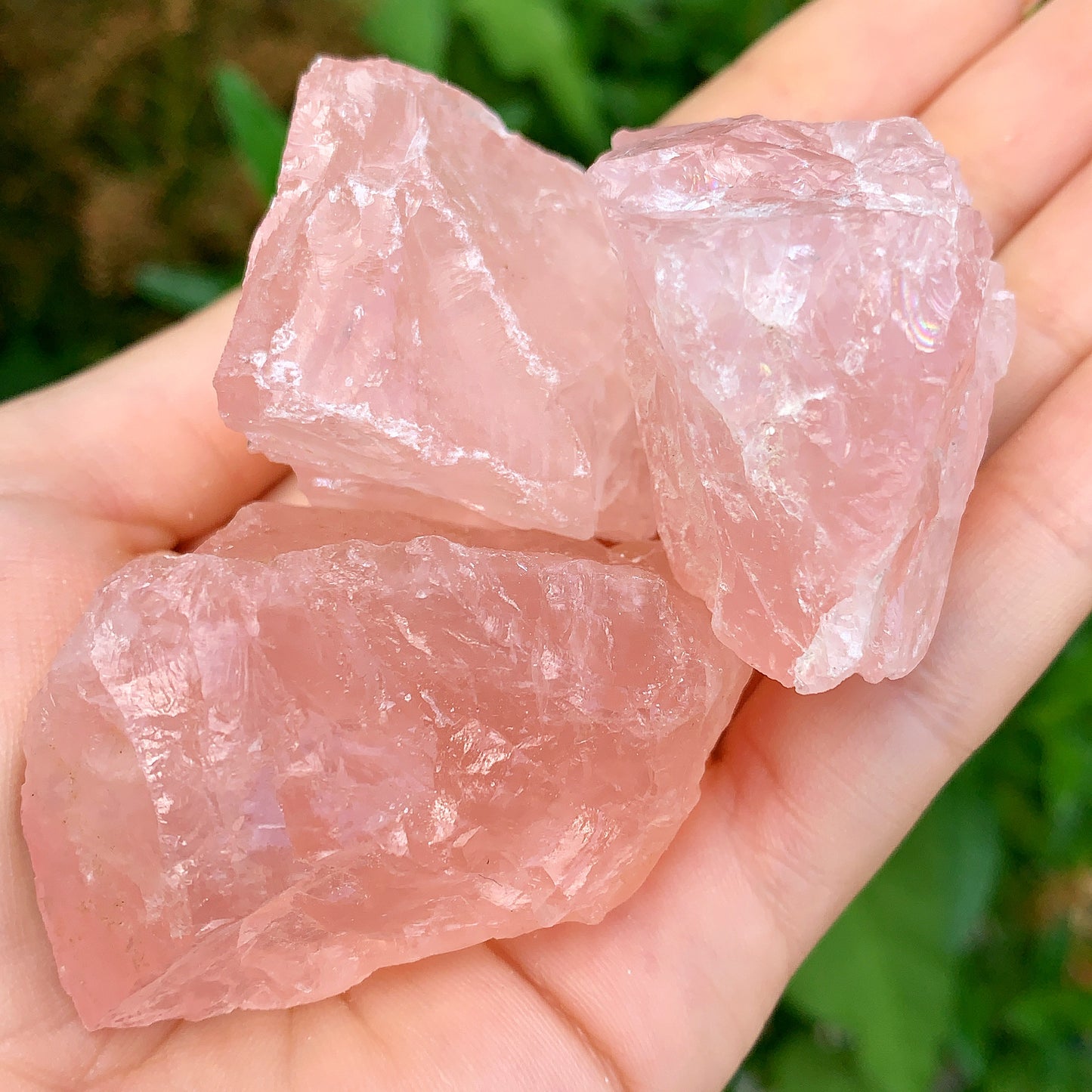 Rose Quartz Rough Raw Crystal