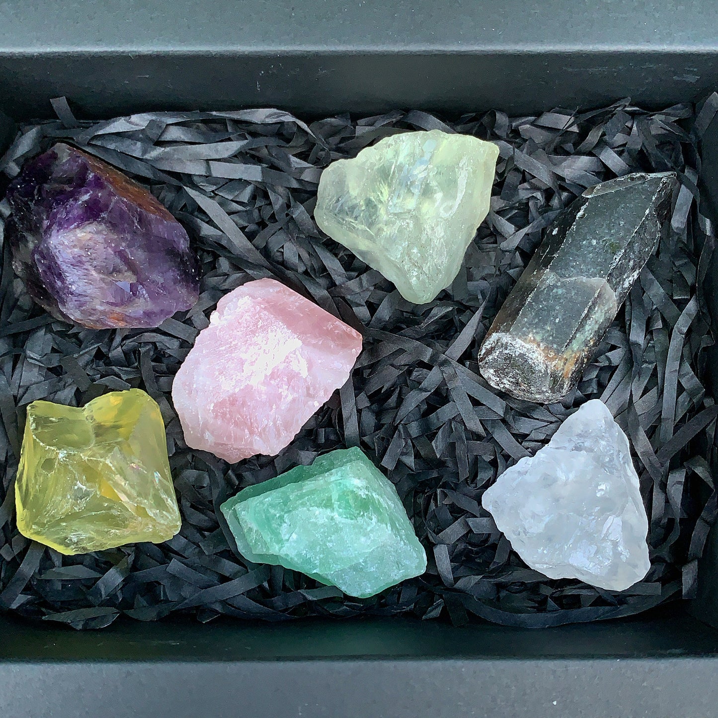 Raw Crystal Gift Box Set