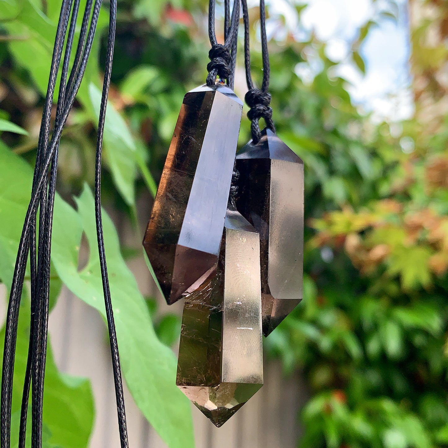 Smokey Quartz Double Terminated Pendant