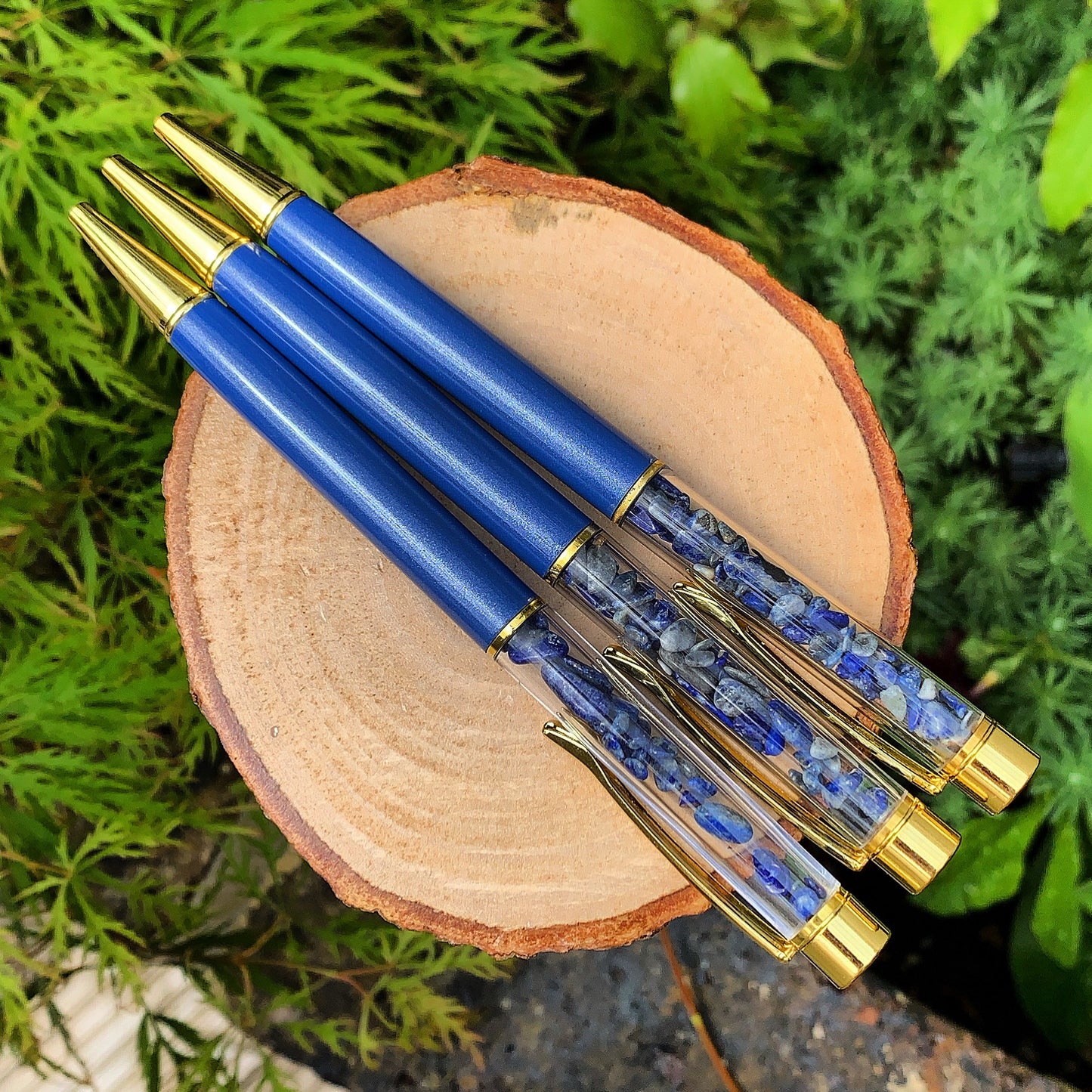 Lapis Lazuli Crystal Writing Pen