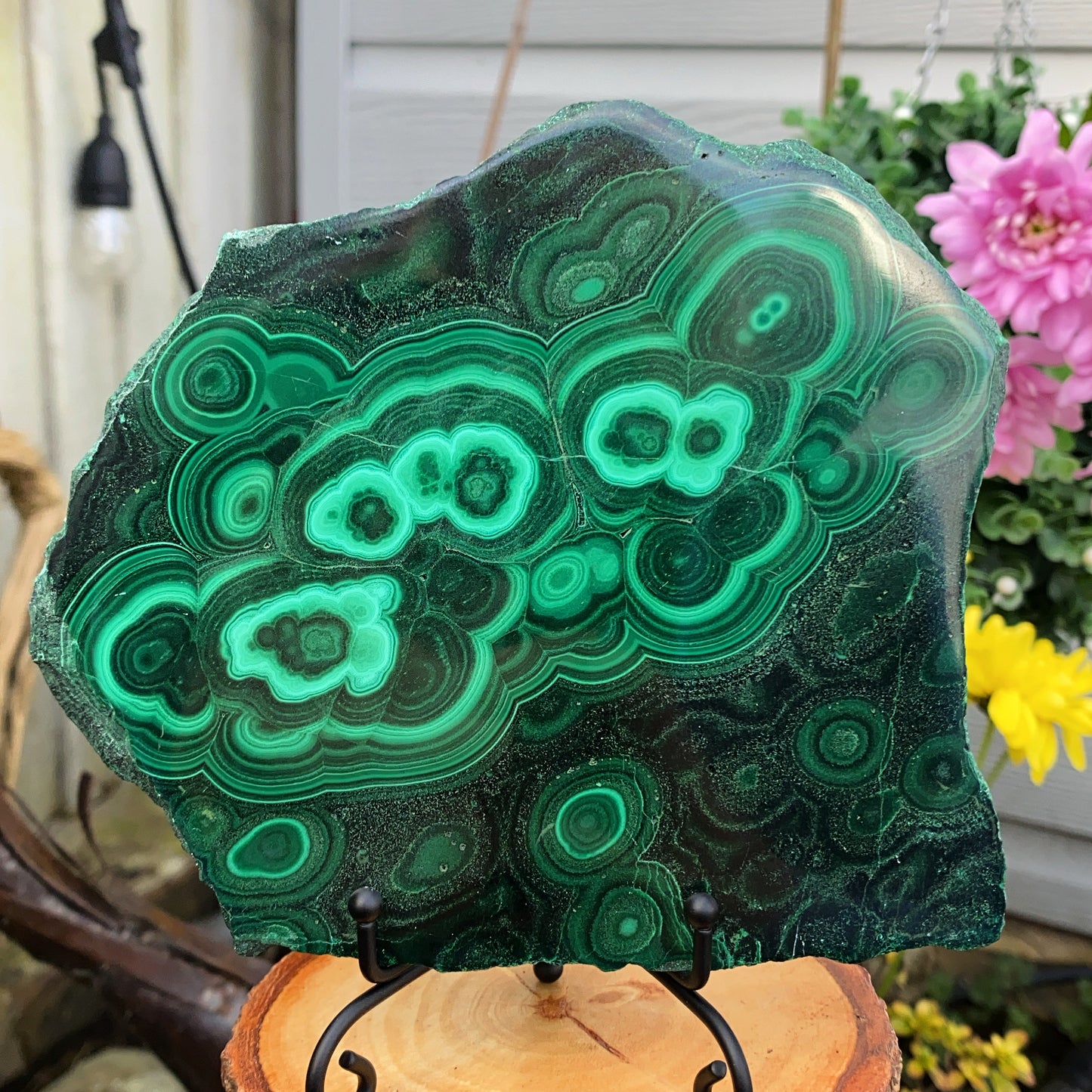 High Grade Malachite Slab - 585g