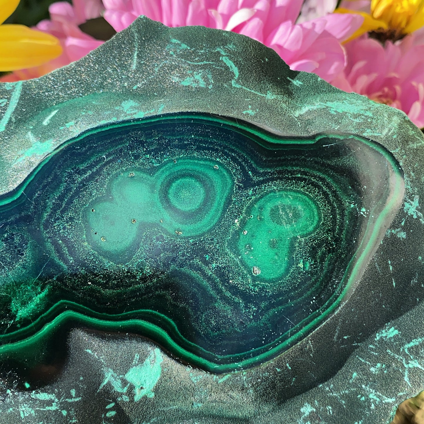 High Grade Malachite Slab - 585g