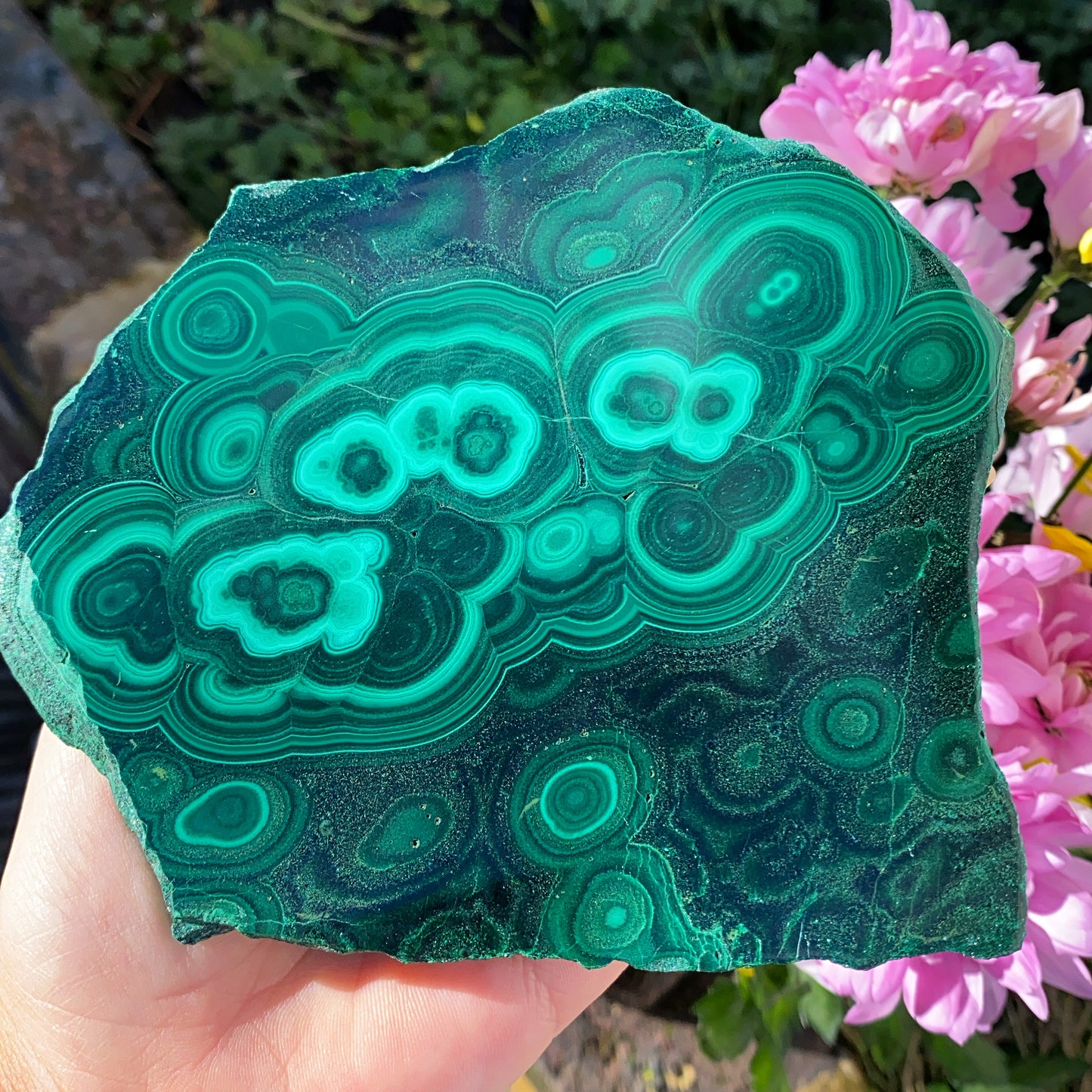 High Grade Malachite Slab - 585g