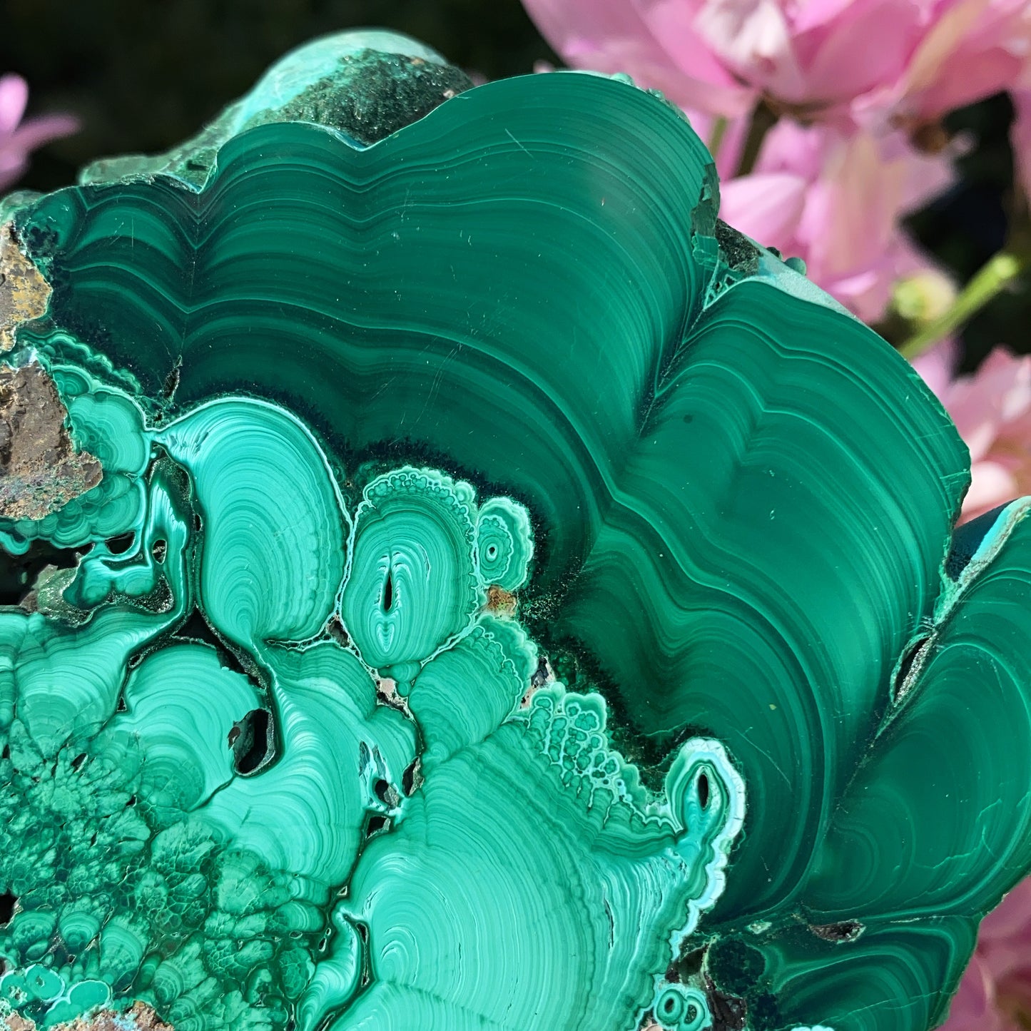 High Grade Malachite Slab - 642g