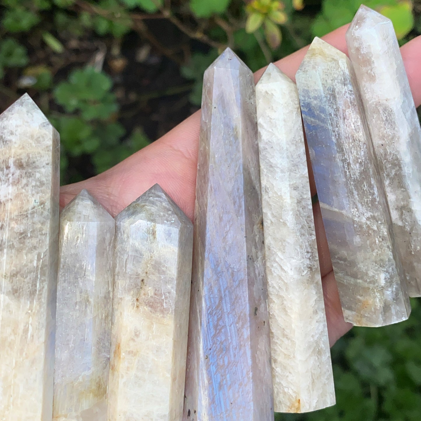 Moonstone Crystal Point
