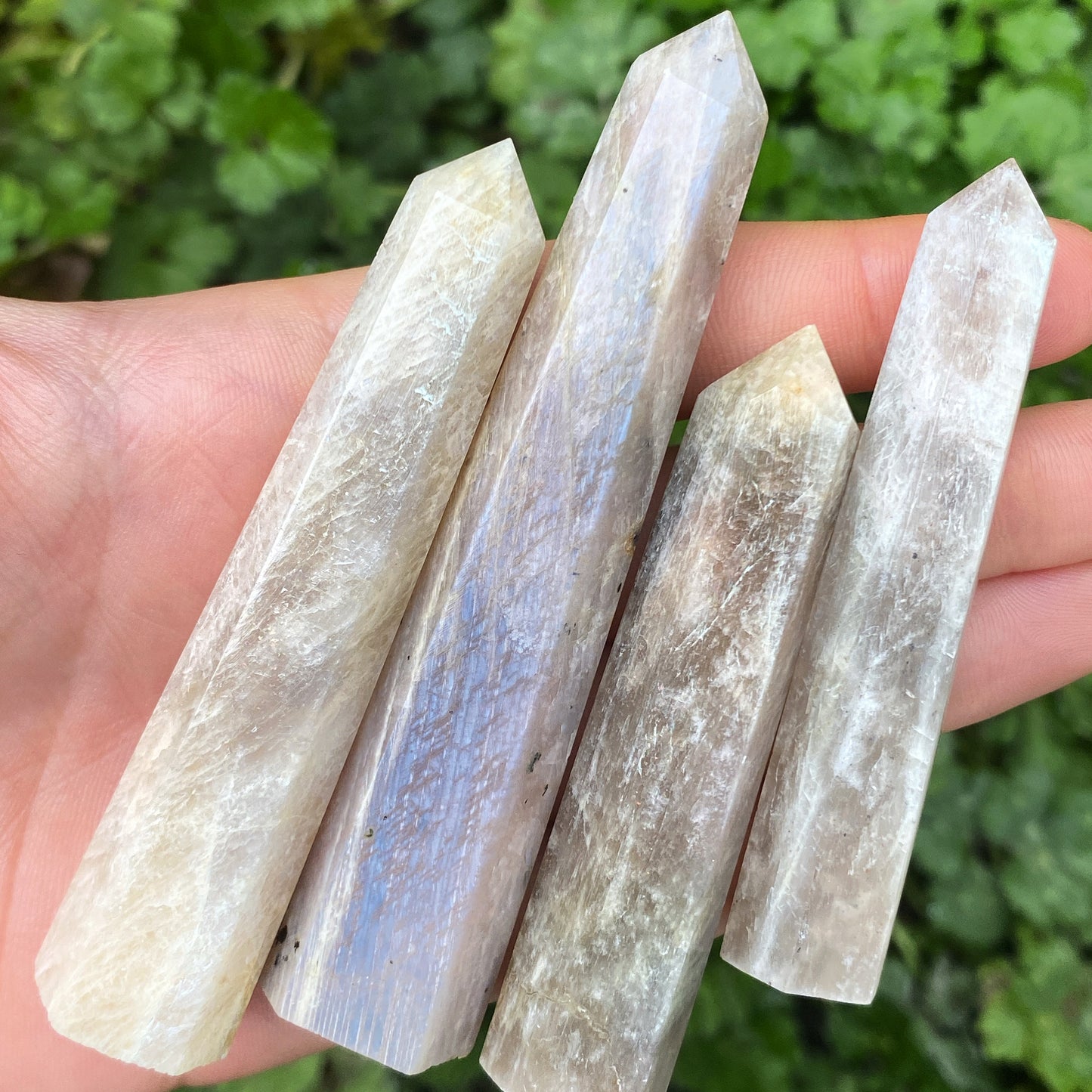 Moonstone Crystal Point