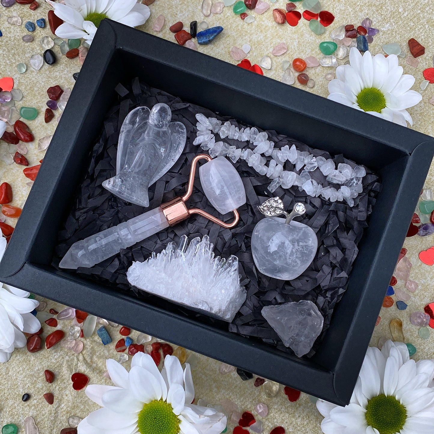 Crystal Clear Quartz Gift Box