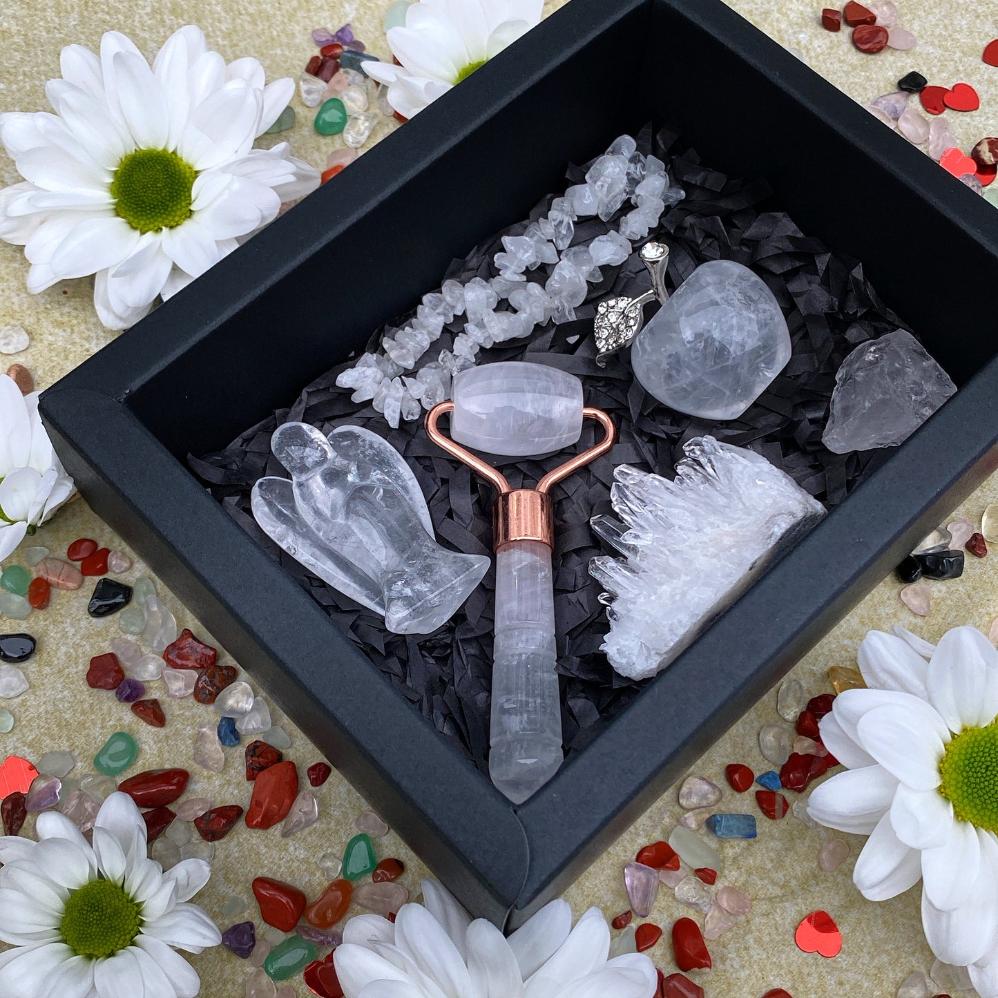 Crystal Clear Quartz Gift Box