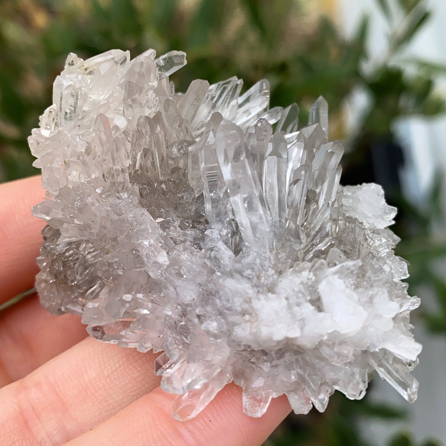 Crystal Clear Quartz Cluster - 48g