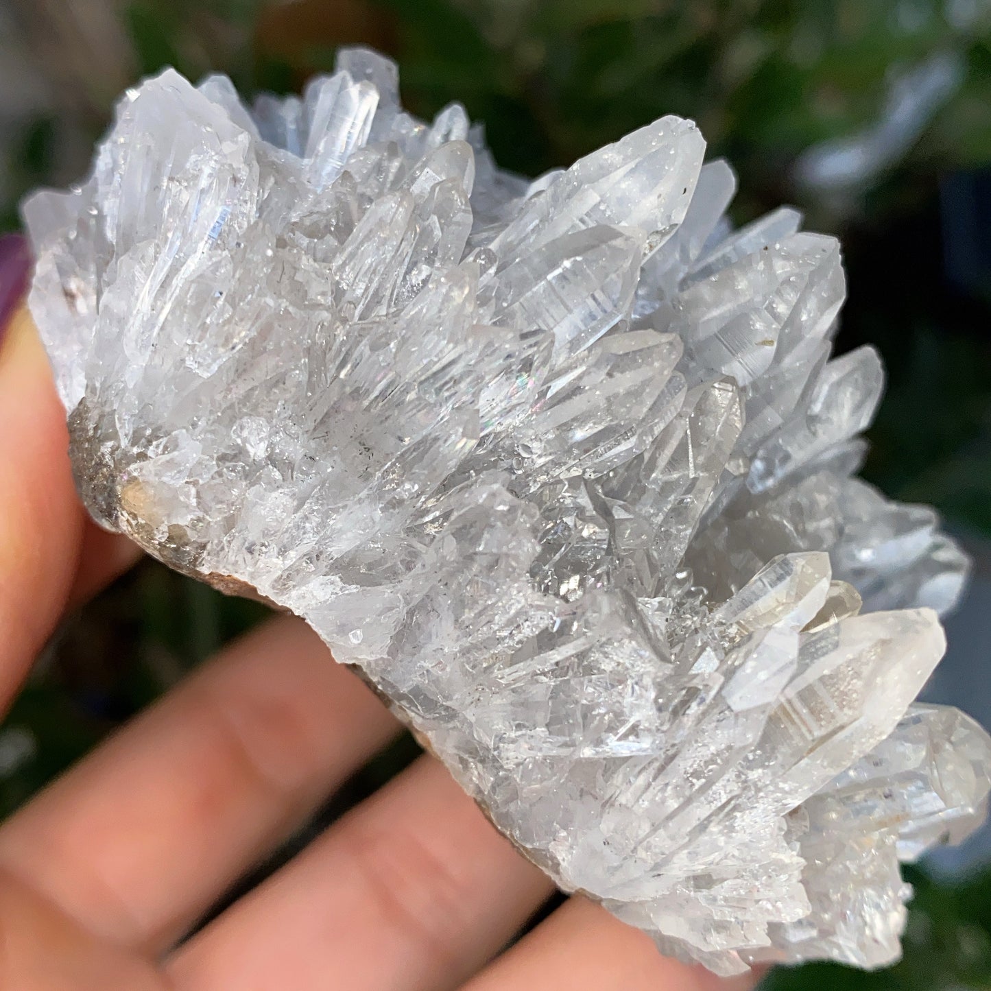 Crystal Clear Quartz Cluster - 194g