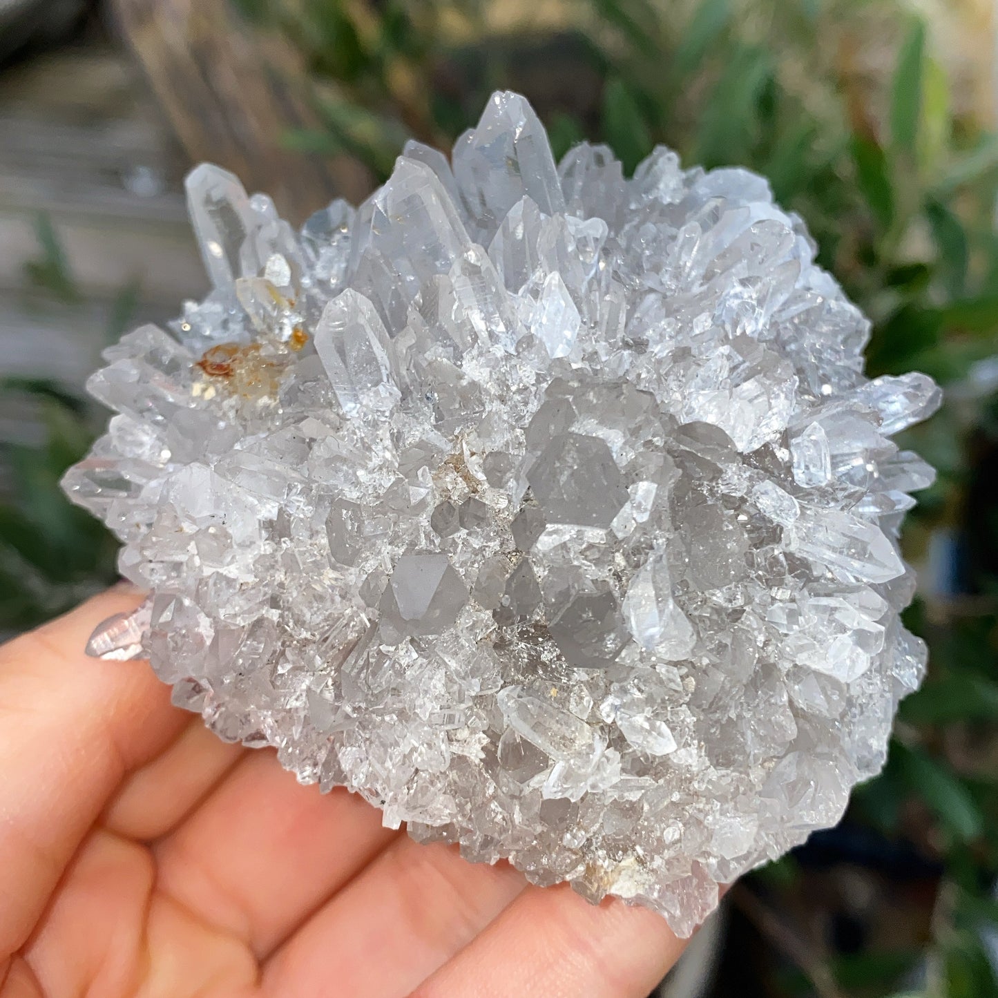 Crystal Clear Quartz Cluster - 194g