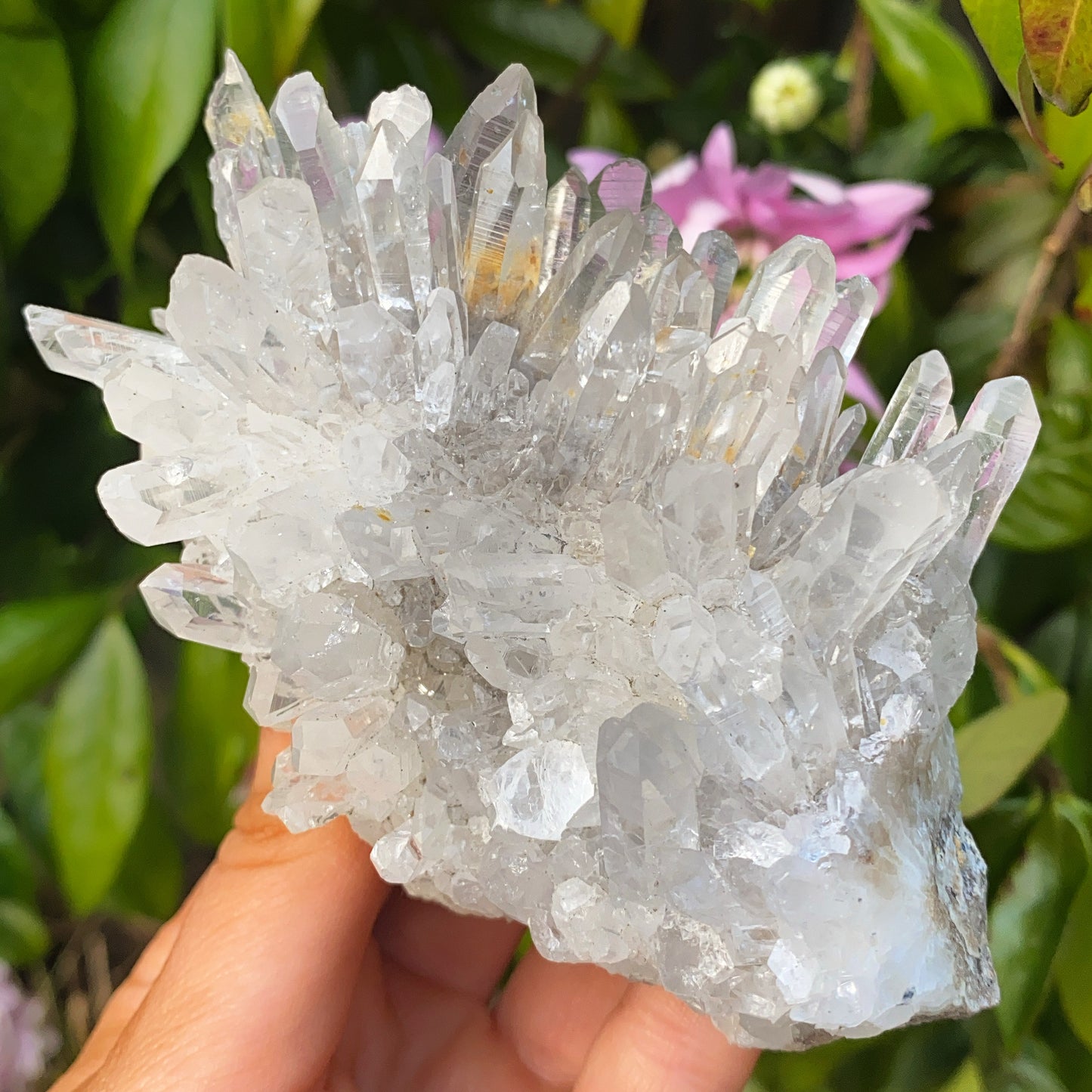 Crystal Clear Quartz Cluster - 292g