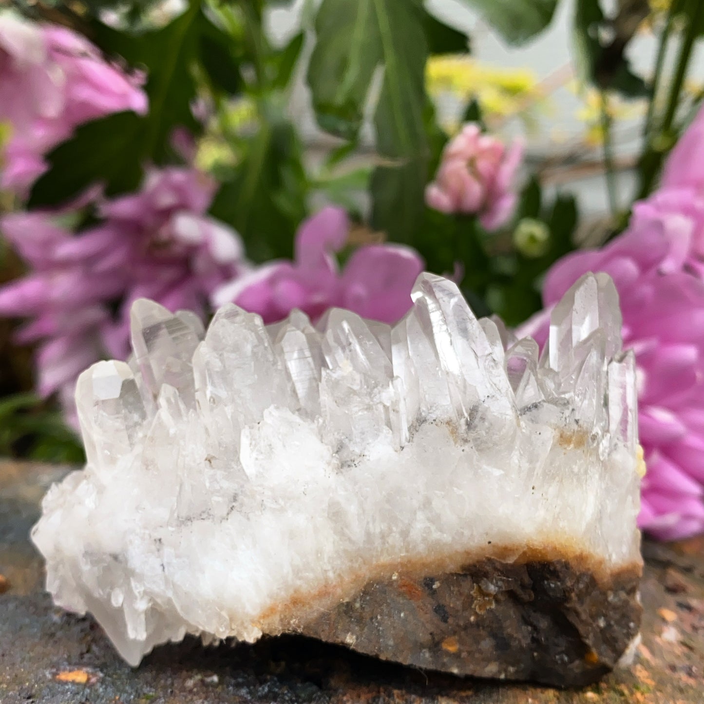Crystal Clear Quartz Cluster - 142g