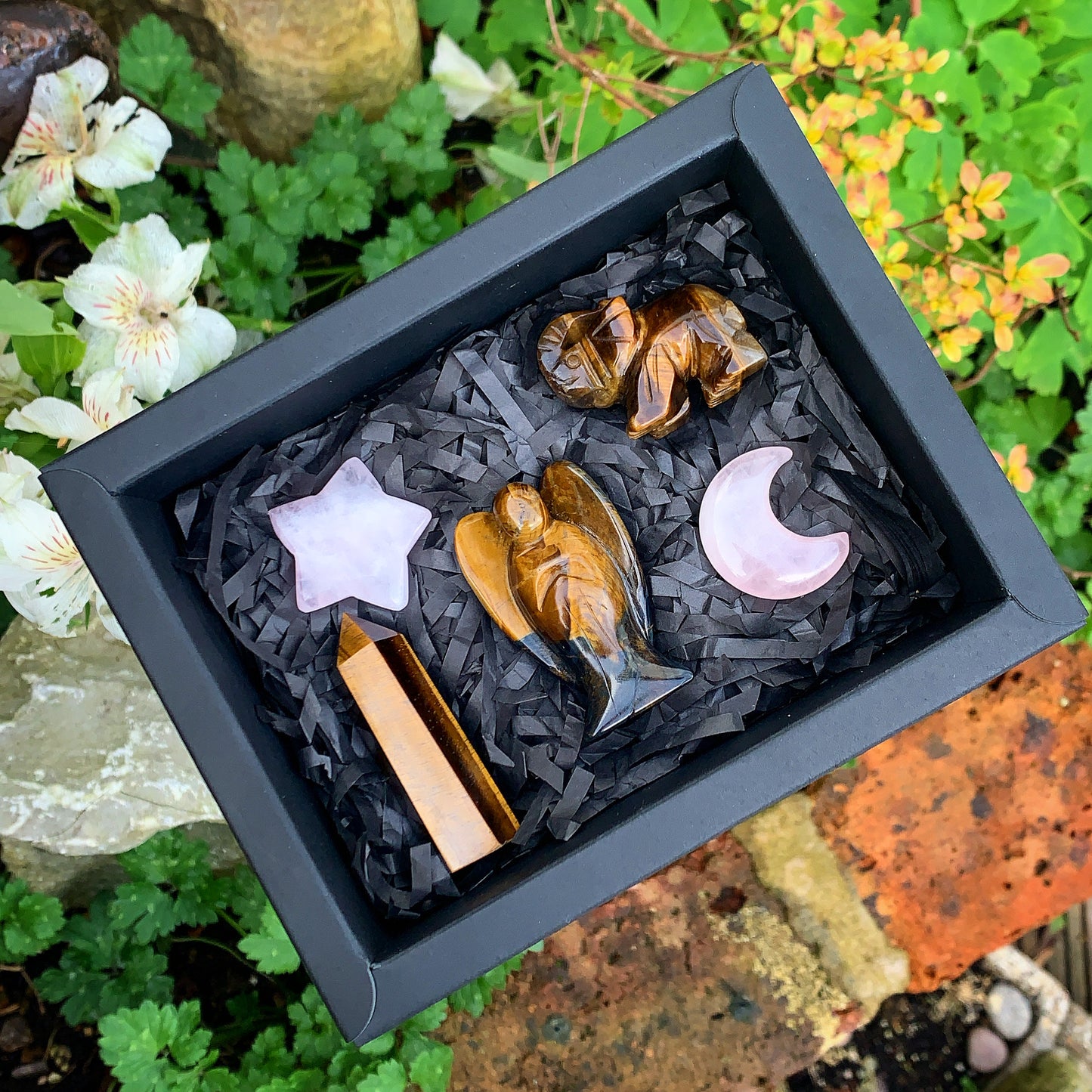 Tiger Rose Crystal Gift Box