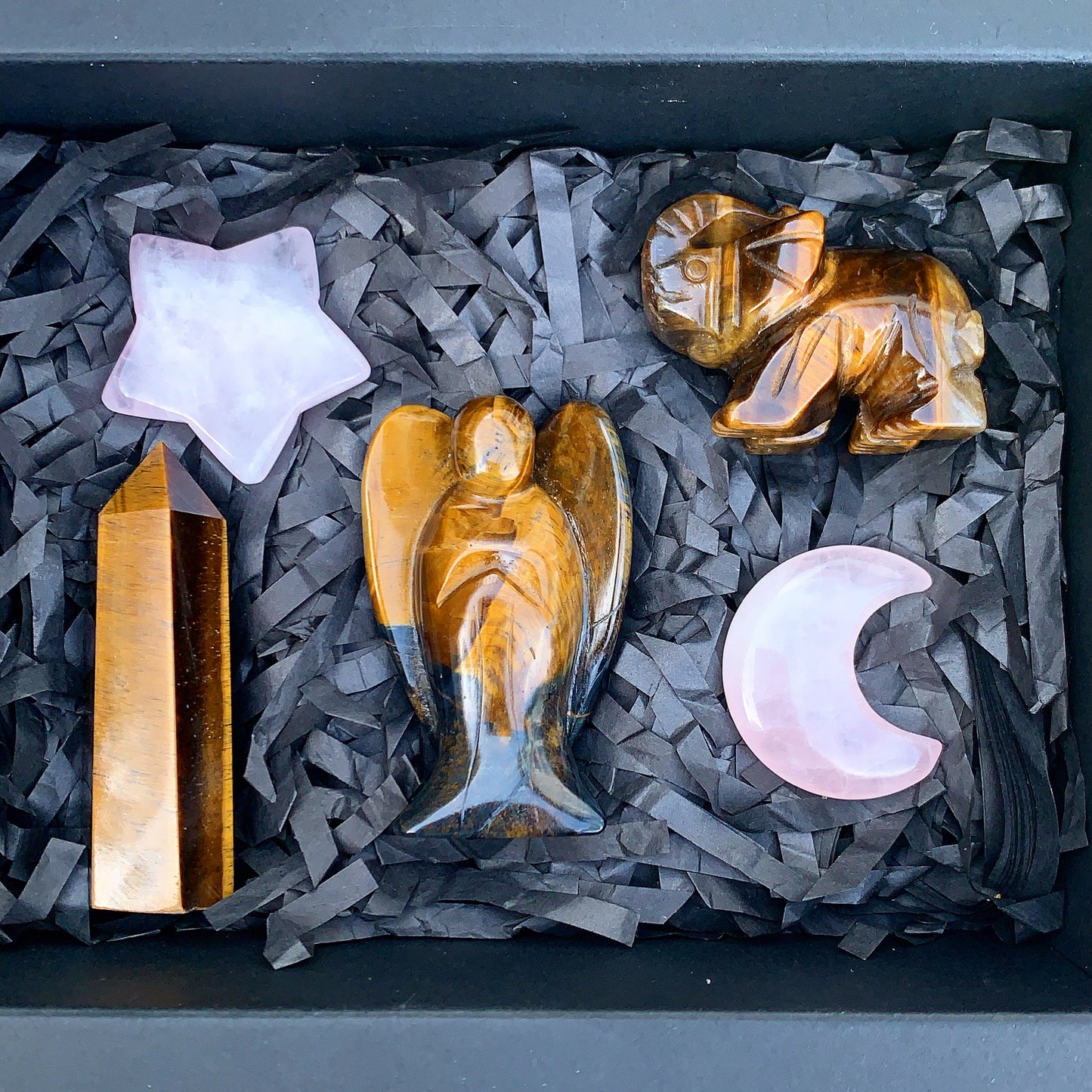 Tiger Rose Crystal Gift Box
