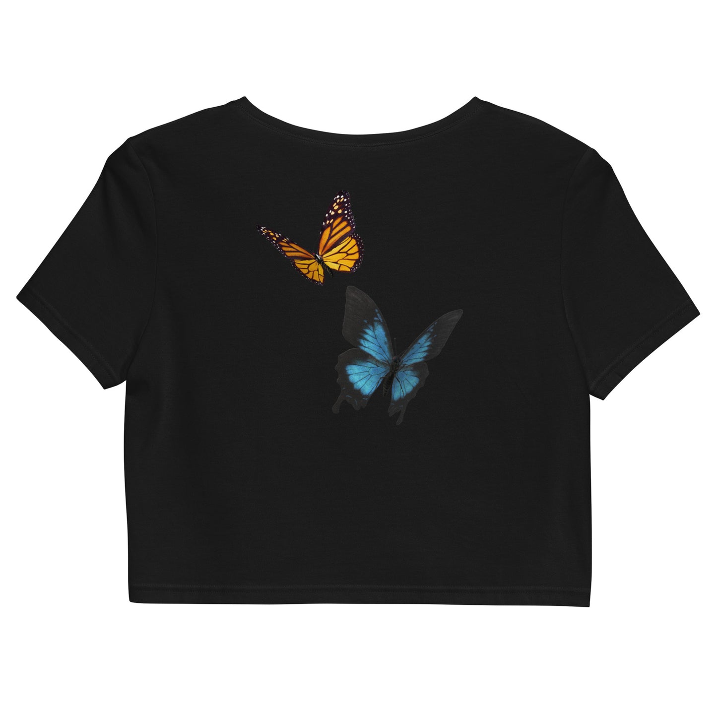 Free Spirit Butterfly Crop Top