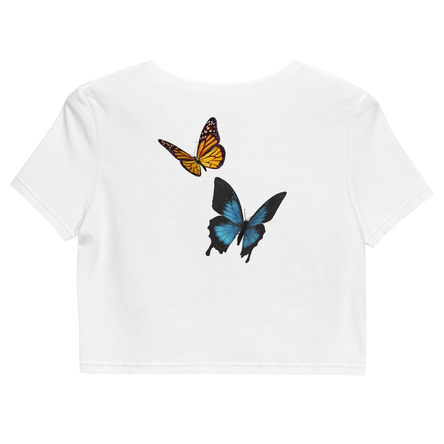 Free Spirit Butterfly Crop Top