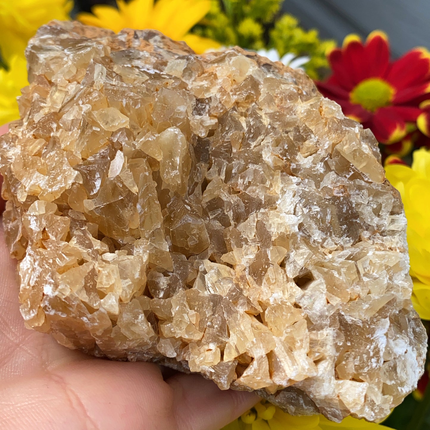 Portuguese Raw Honey Calcite #7