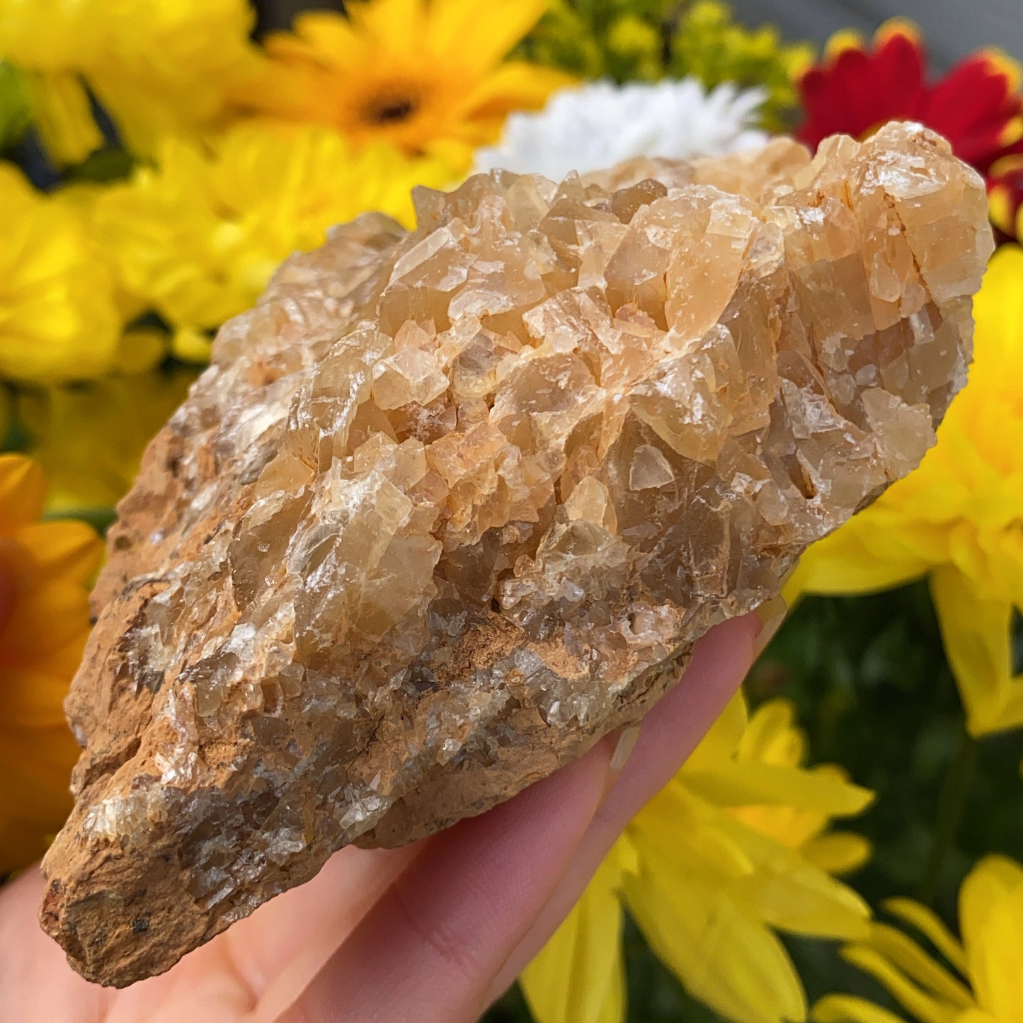 Portuguese Raw Honey Calcite #7