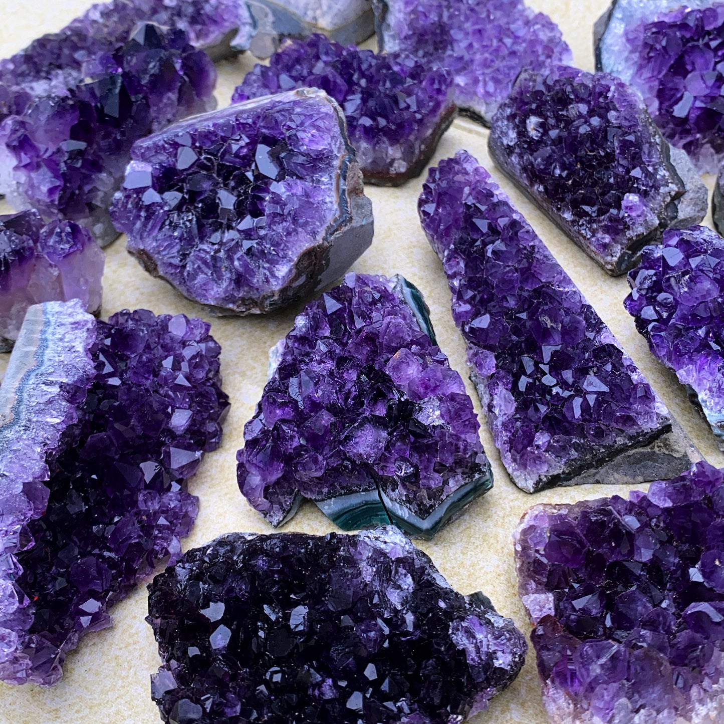 Deep Purple Raw Amethyst Cluster